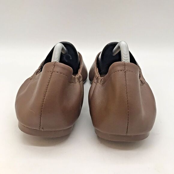 Torrid Scrunch Ballet Flats Women's 8.5WW Brown Lightweight Slip On Comfort Shoe - Picture 4 of 11